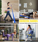 kit 5 Faixas Elástica de Treino Academia - FlexCore™