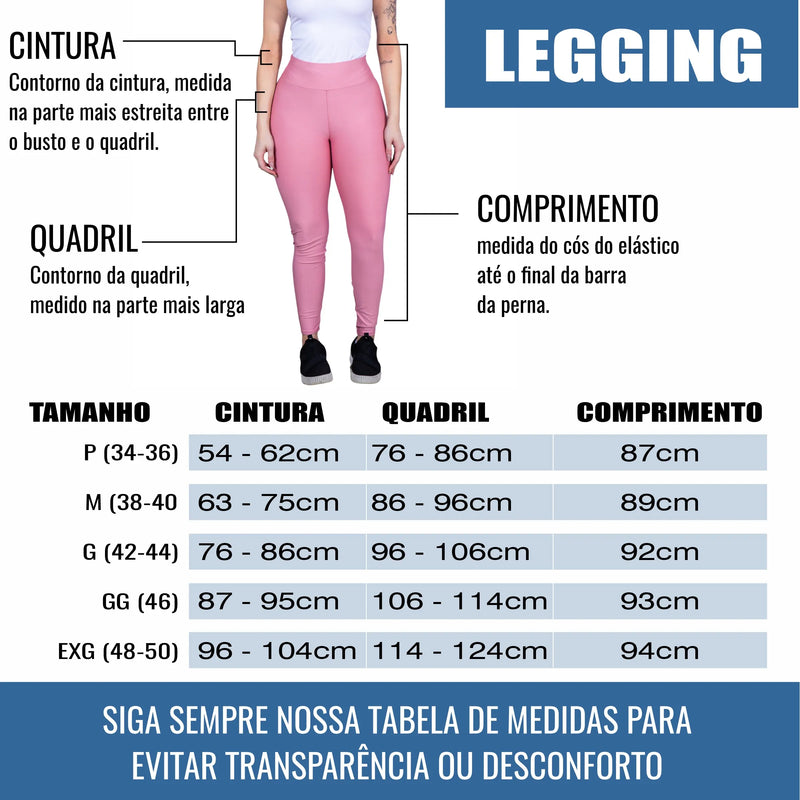 Legging de Academida Feminina - Athleza™